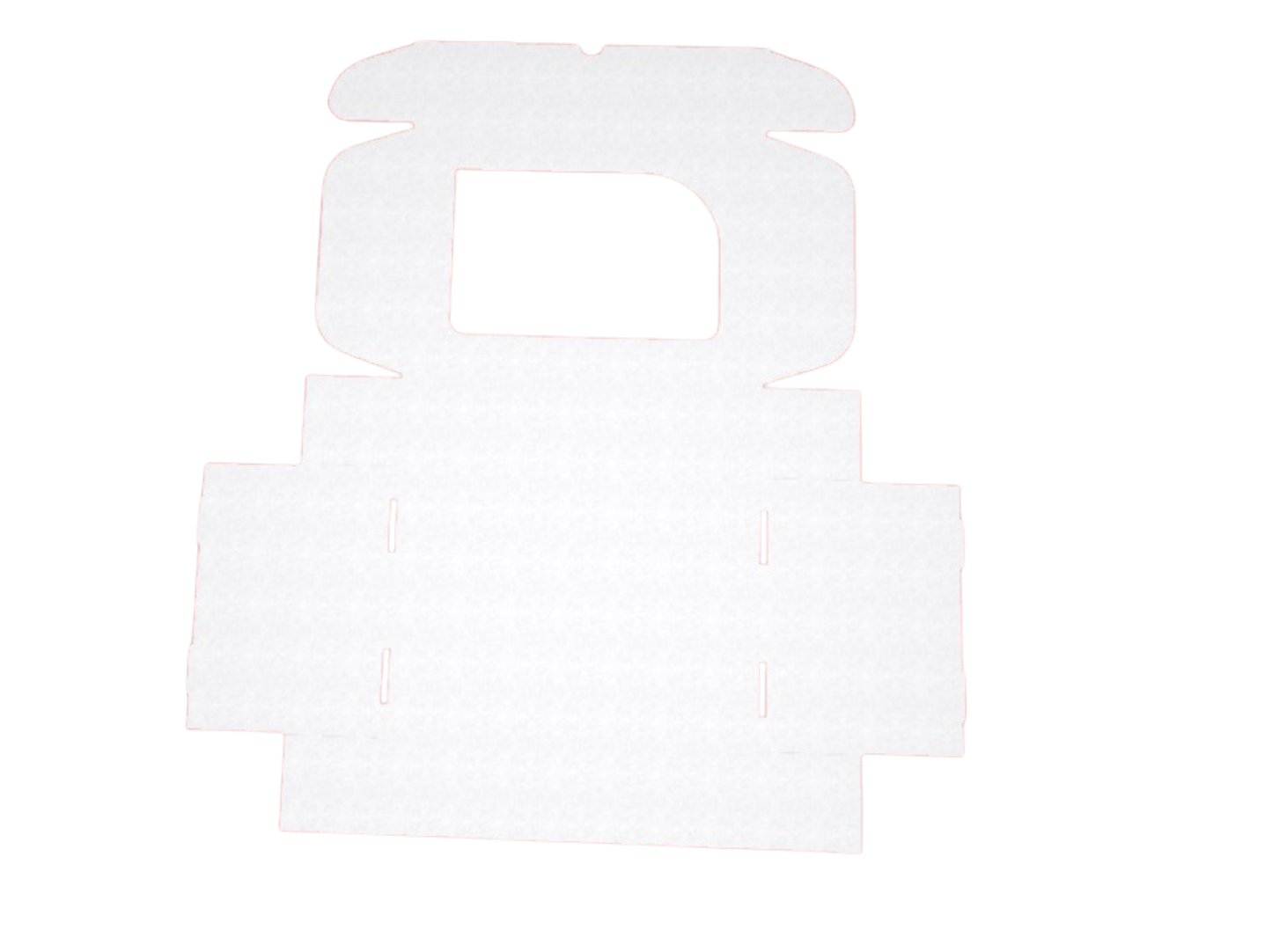 Cutie autoformare cu fereastra 12.5x12.5x3 cm