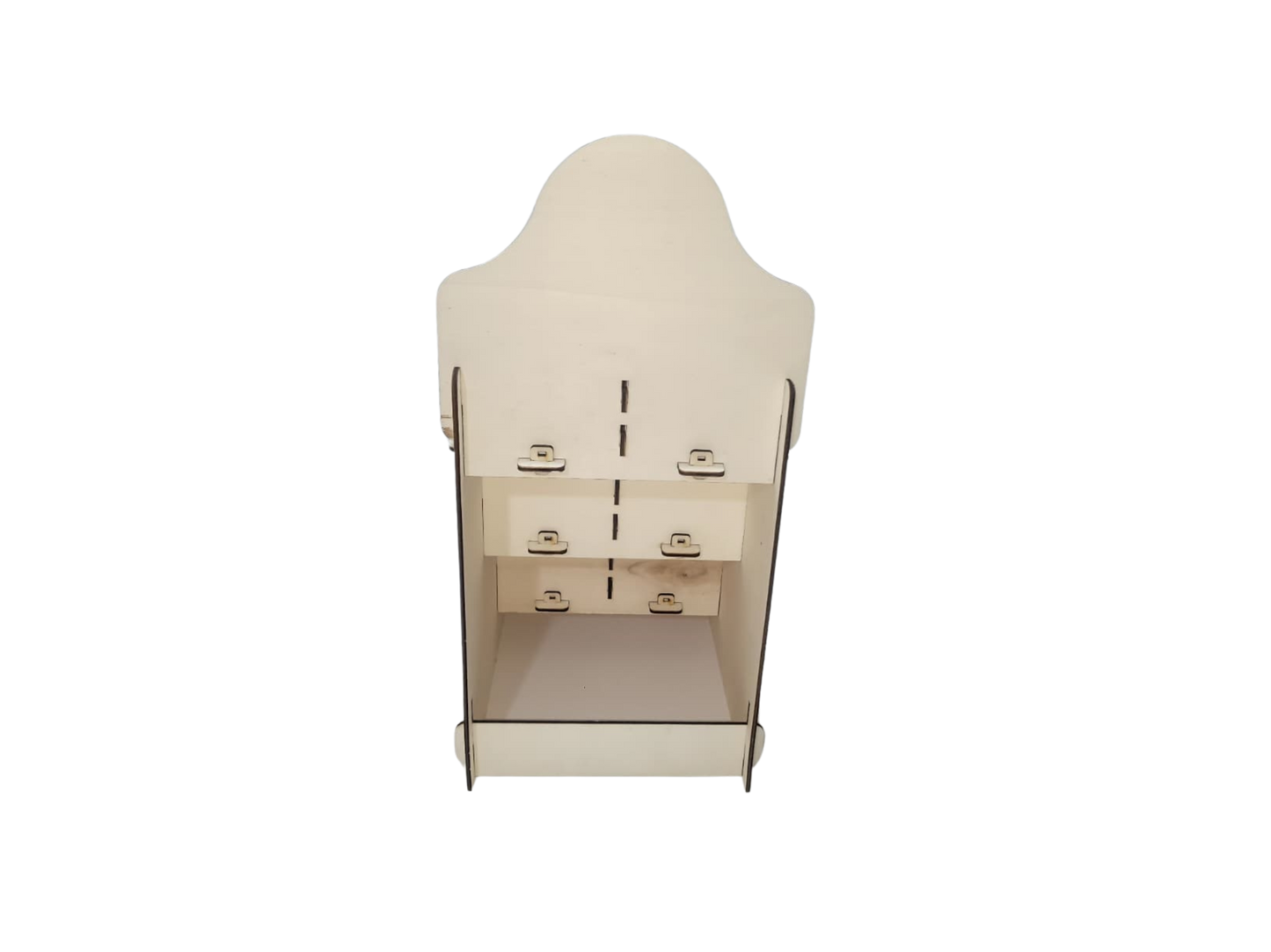Raft de Prezentare din Lemn de Mesteacăn 2x3 – Stand Expozițional Demontabil, Personalizabil