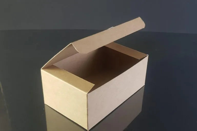 Cutie kraft natur marturi 11.1×6.8×4.5 cm