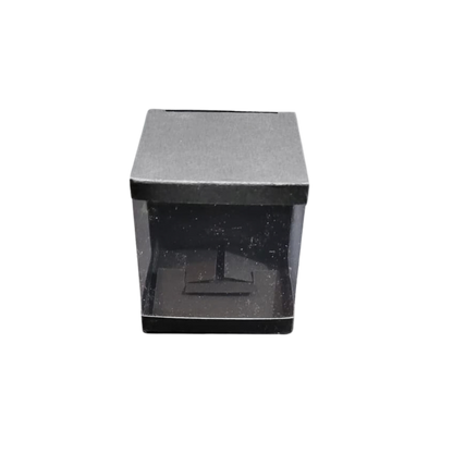 Cutie carton neagră cu fereastră pe laturi, 7.5x7.5x8.4 cm – Pe – imagine 5
