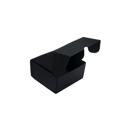 Cutie Neagra Autoformare cu Fereastră 8x8x4 cm