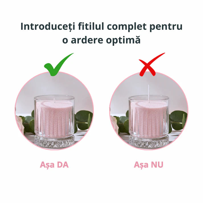 Black Opium – Candle Sand Parfumat cu Fitile din Bumbac