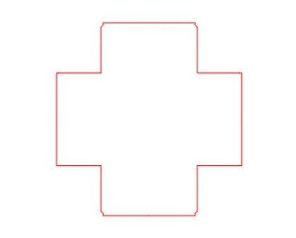 Set cartonașe blank pentru DIY – 20 bucăți – 13x13 cm