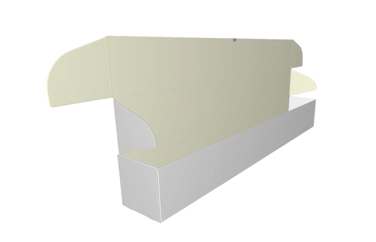 Cutie albă autoformare - 43×6x6 cm