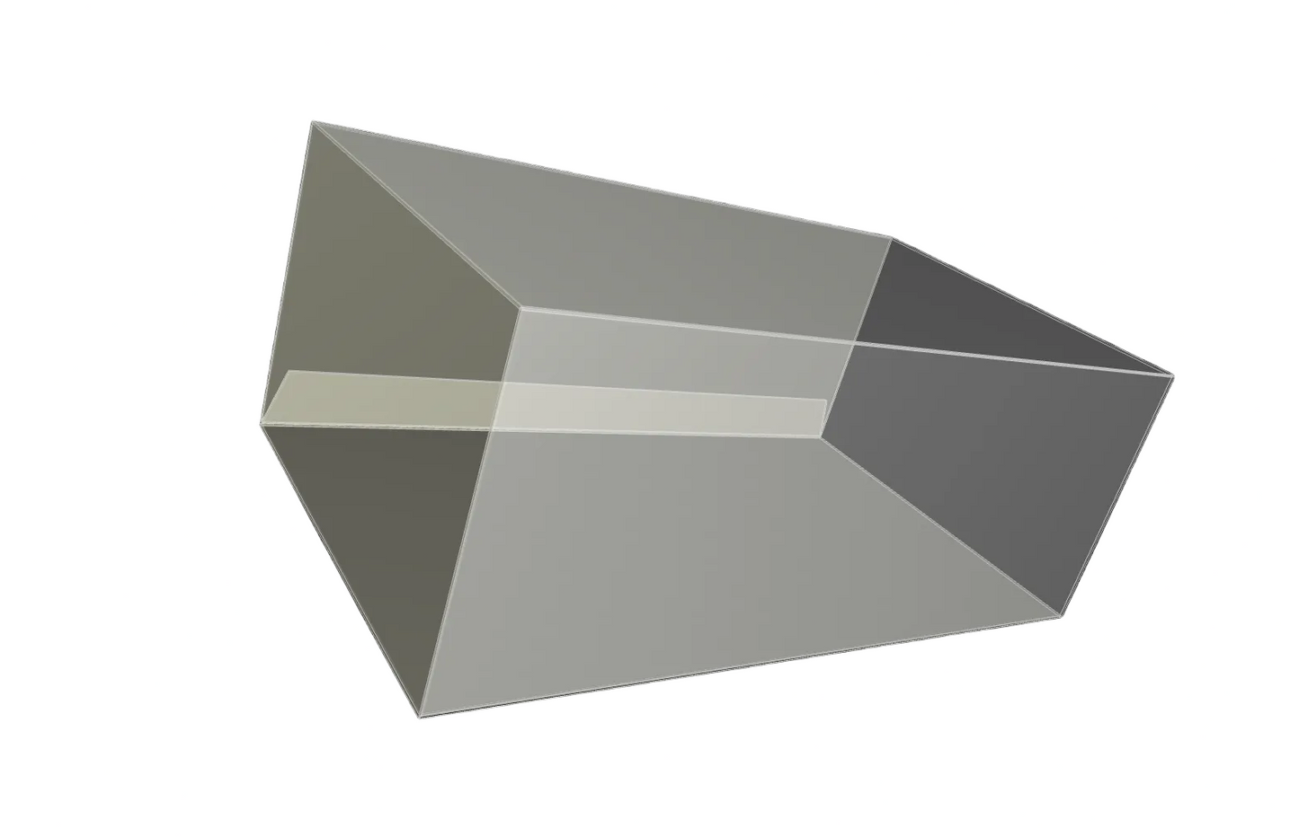 Cutie alba carton 20x15x6 cm cu fereastra glisanta