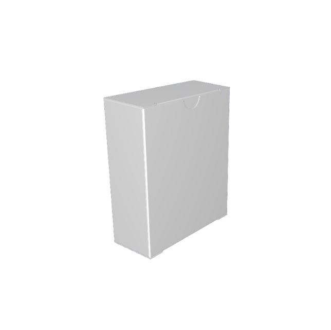 Cutie produse alb/natur 8.1×6.5×2.7 cm