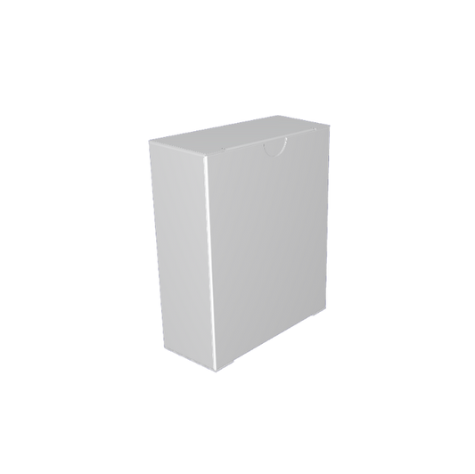 Cutie produse alb/natur 8.1×6.5×2.7 cm