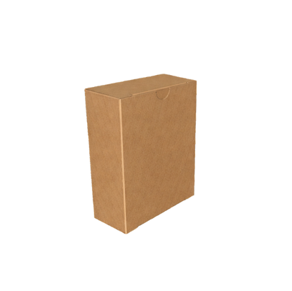 Cutie carton natur cu fereastră 8.1x6.5x2.7 cm