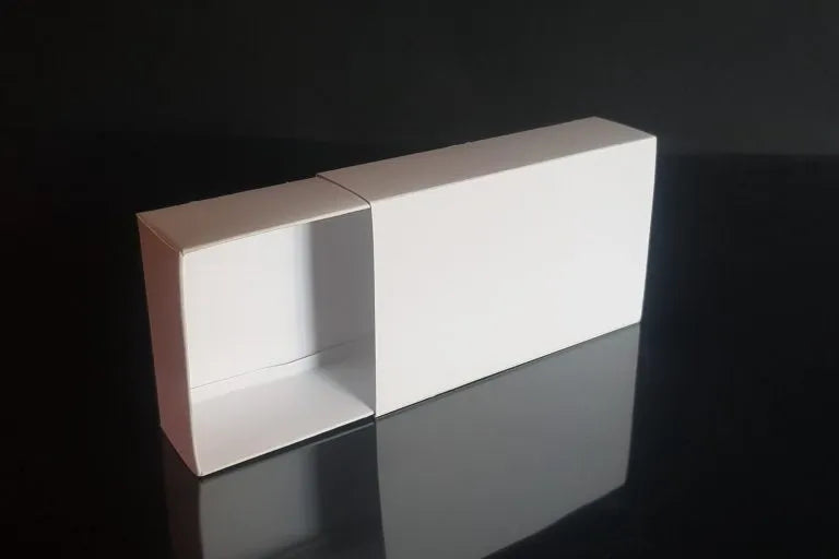 Product box white 1/2, 10x6x2.7 cm