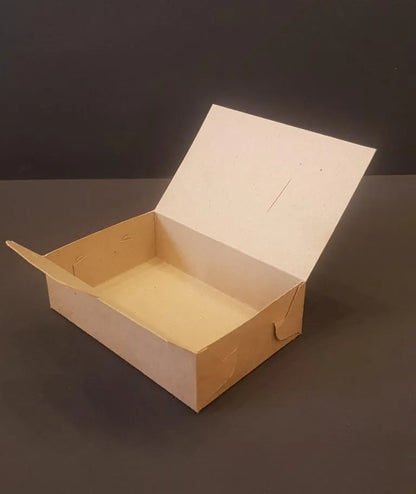 Cutie kraft natur 12x8x3.5 cm