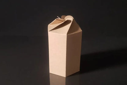 Cutie hexagon natur 7×10 cm