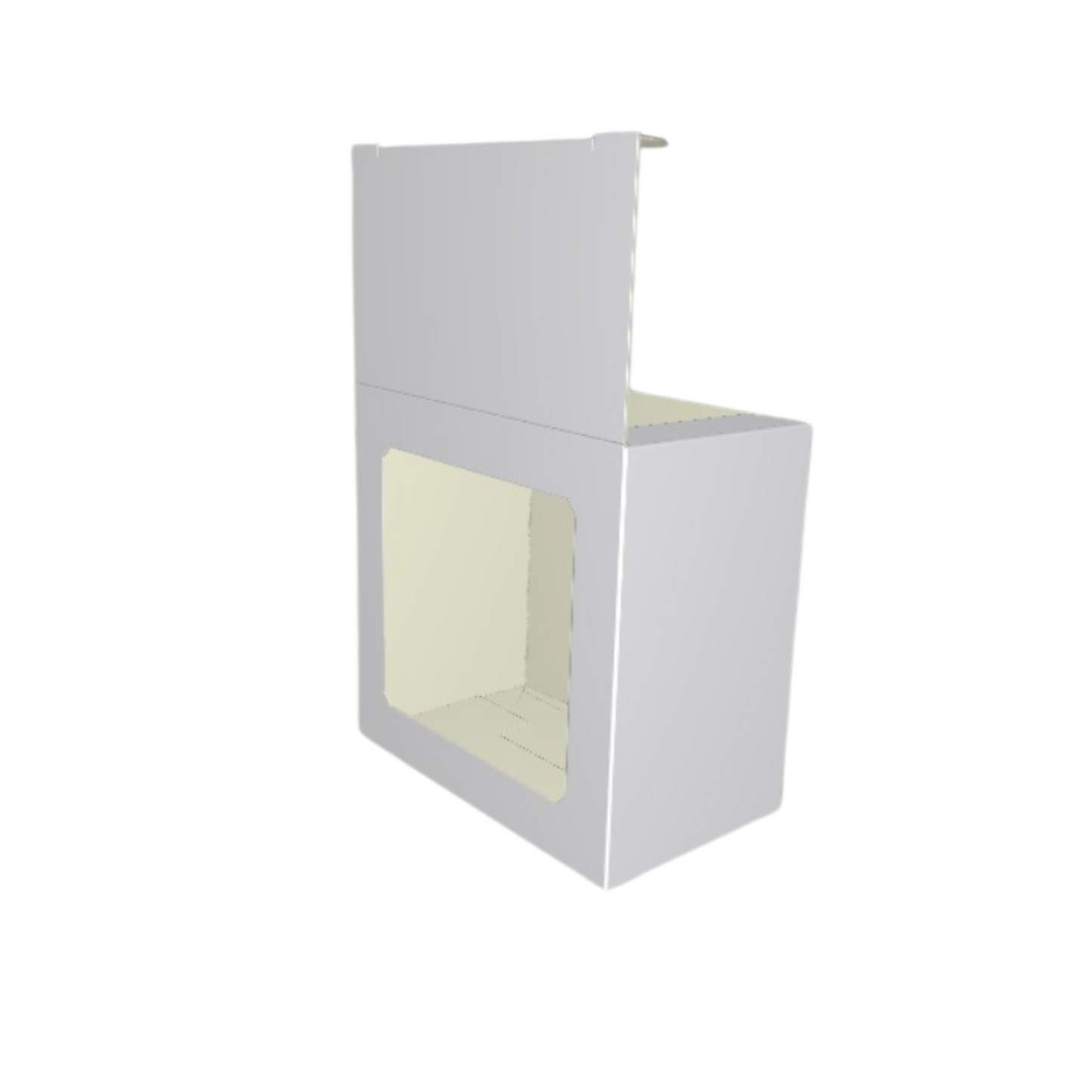 White box with Unicorn window