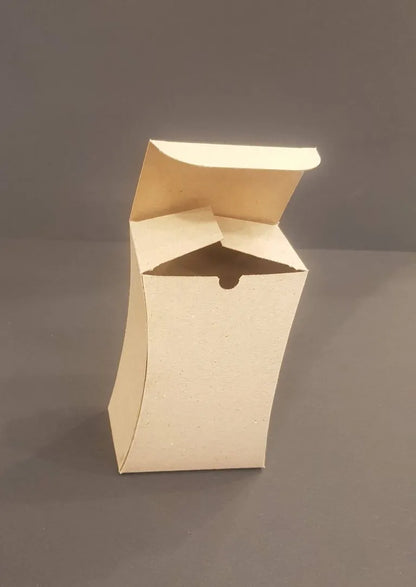 Cutie kraft natur curbată – ambalaj cadou
